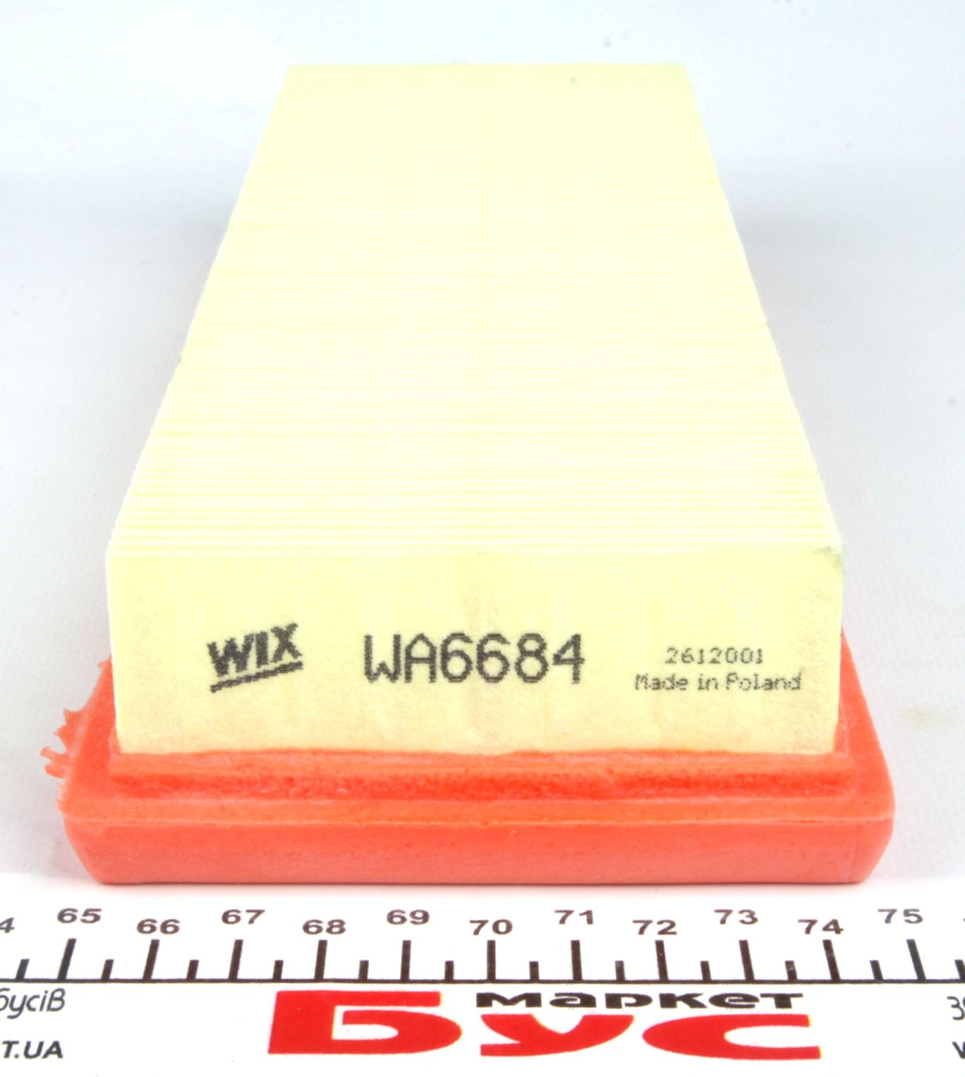 WA6684 WIX FILTERS